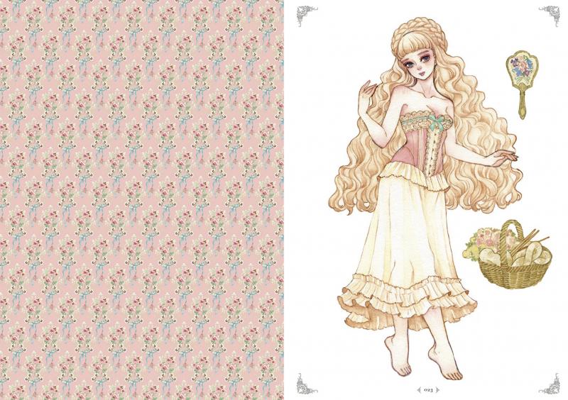 Dress Up Doll Illustration Princess Fantasy Sakizo 翔泳社の本
