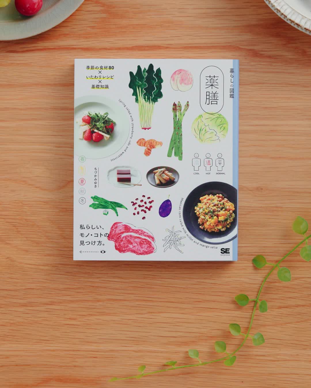 暮らしの図鑑 薬膳 季節の食材80×いたわりレシピ×基礎知識（ちづか