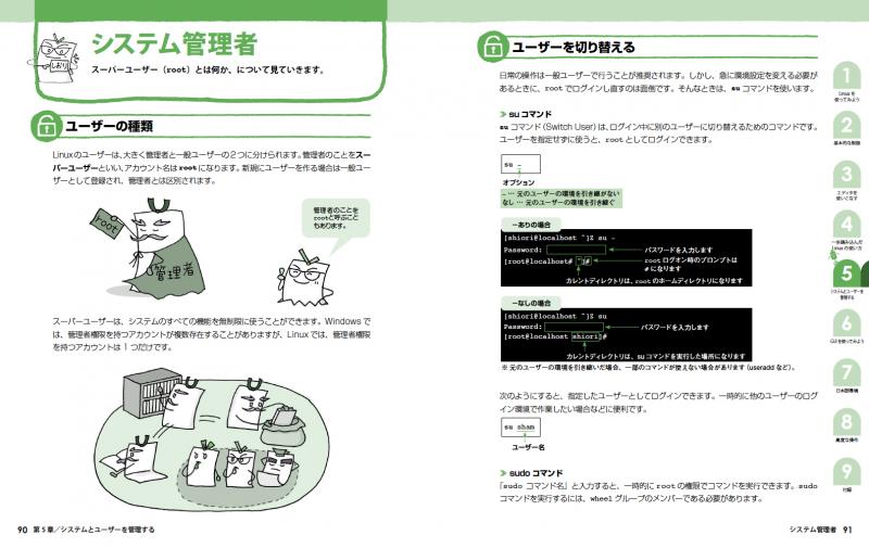 Linuxの絵本 サーバーOSが楽しくわかる9つの扉【PDF版