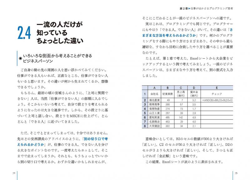 プログラミングとロジカルシンキングが一気にわかる本 アルゴリズムで論理の流れが見えてくる Seshop Com 翔泳社の通販