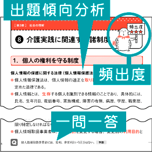 よく出る箇所が一目瞭然！出題傾向分析