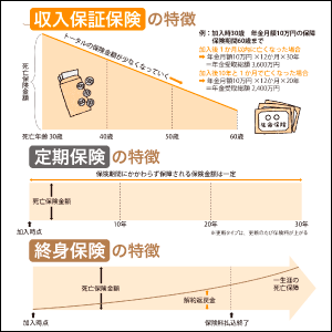 保険の全体像がわかります