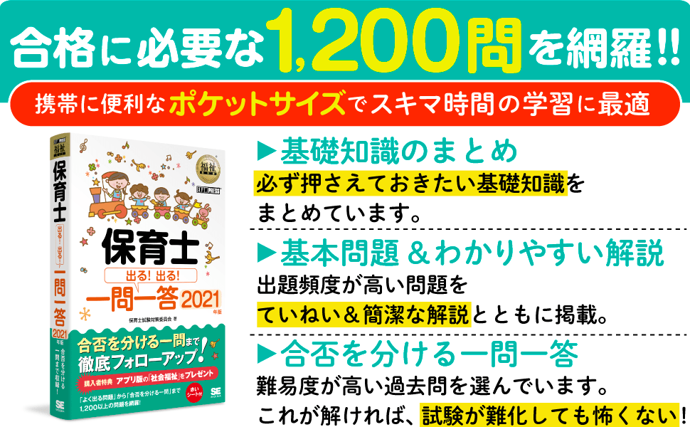 合格に必要な1200問を網羅！