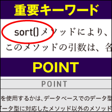 重要キーワード、POINT