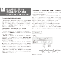 生産管理の全体像を知り、業務と連携したシステムを設計できるようになる