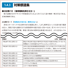 使えるツールその1：対策標語集