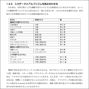 第1章　機械学習入力