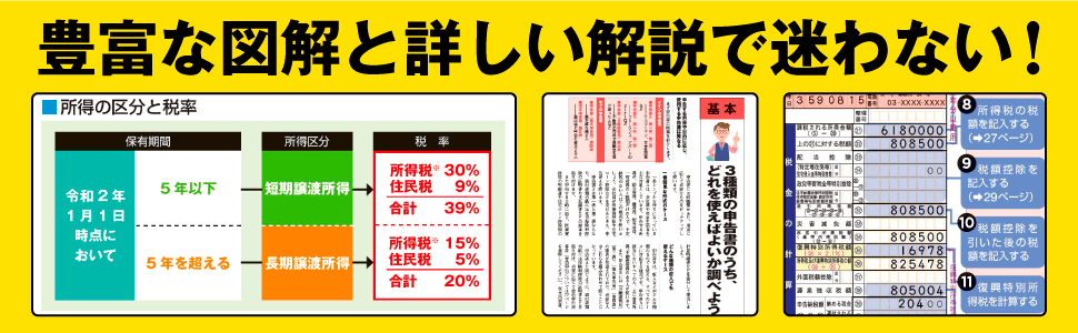 豊富な図解と詳しい解説で迷わない！