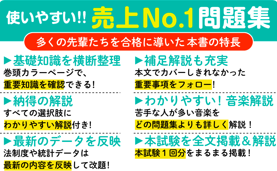 使いやすい！売上No.1問題集