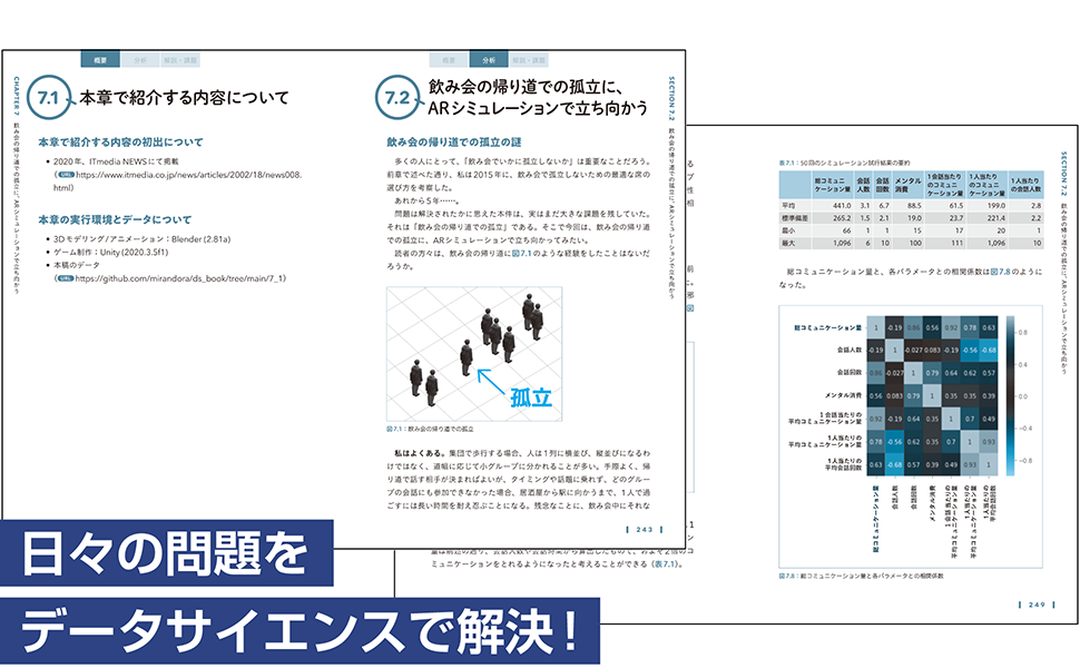 日々の問題を データサイエンスで解決！