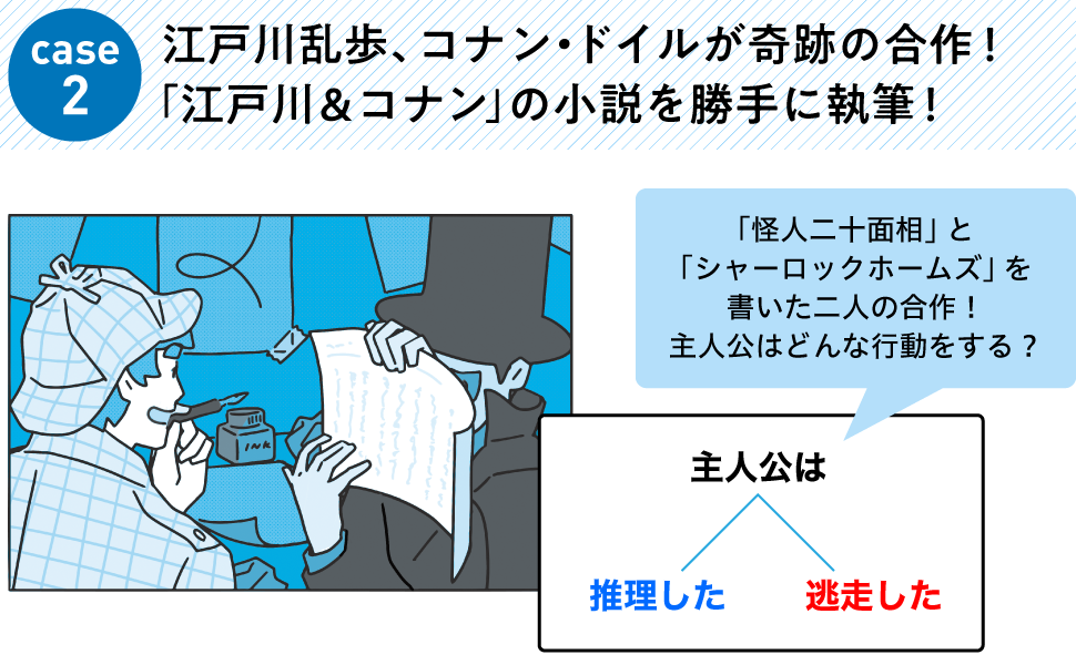 江戸川乱歩、コナン・ドイルが奇跡の合作！ 「江戸川＆コナン」の小説を勝手に執筆！