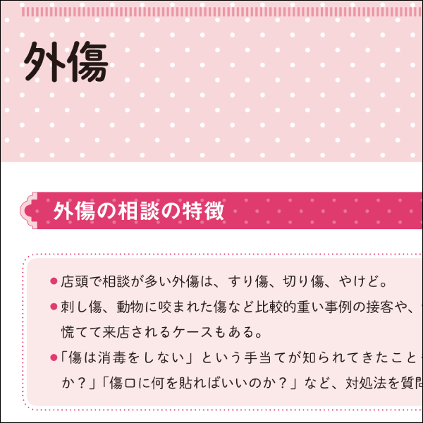 症状ごとに分けて解説