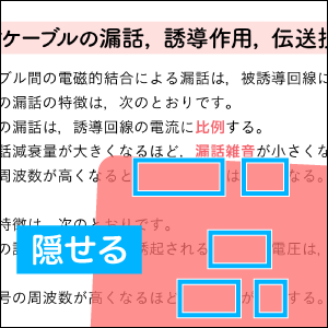 暗記に便利な「赤シート」付き！