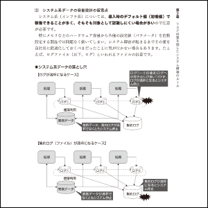 障害が起きにくい構成・構造にする