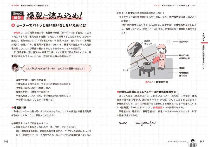 工学教科書 炎の甲種危険物取扱者 テキスト＆問題集【PDF版