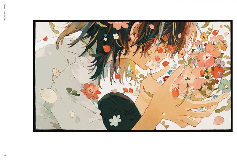✨人気ショップ最新作！✨儚げで気品をたたえた女性と花の描かれたオラクルカード LL.jpg