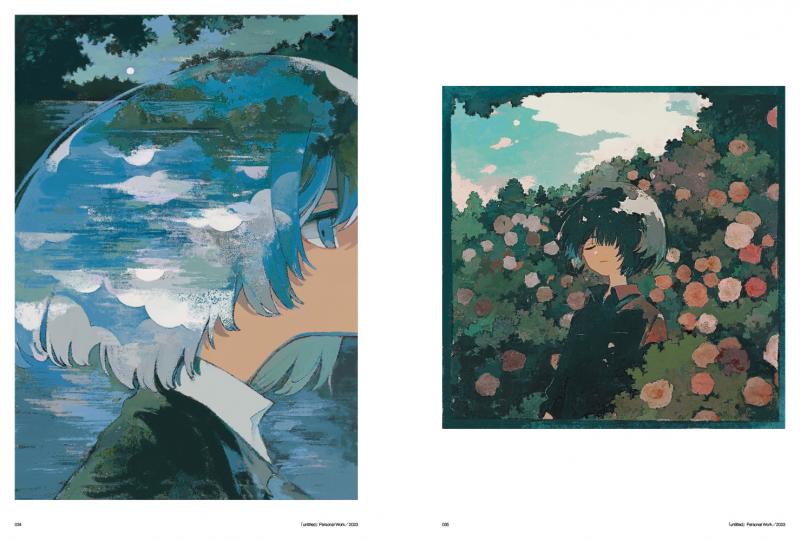 The Illustrated Gift Book イラスト　挿絵　作品集 ヨシダナツミ 🍉イラスト集発売中🍉 | 🏖️初のイラスト作品集