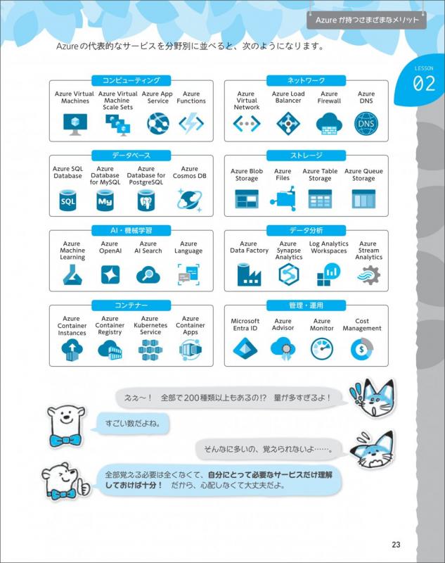 Azure1年生 クラウドのしくみ 図解でわかる！会話でまなべる