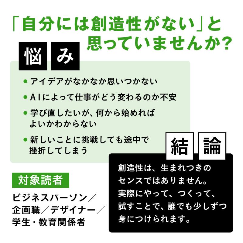世界一わかりやすい創造性の授業 AI時代を生き抜く学習メソッド50
